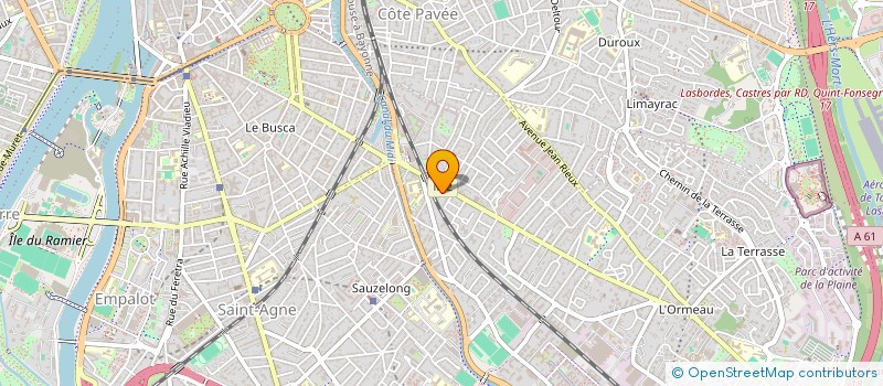 localisation de l'entreprise MADAME VIOLAINE TRICOT à TOULOUSE