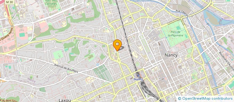 localisation de l'entreprise MADAME VIOLAINE TROMBINI  NANCY