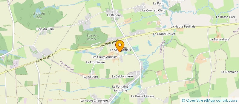 localisation de l'entreprise MADAME VIOLAINE VALLENDORFF  CHANTELOUP