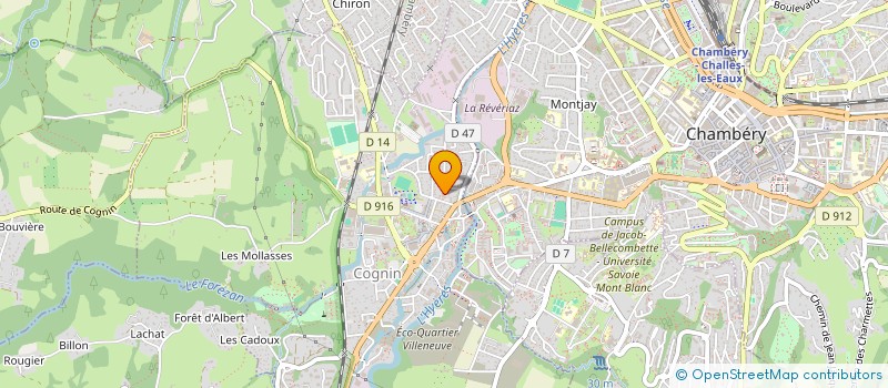 localisation de l'entreprise MADAME VIOLAINE VALLET  COGNIN