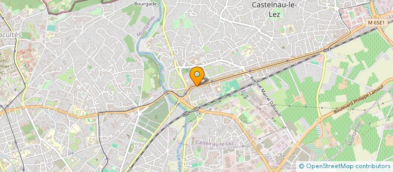 localisation de l'entreprise MADAME VIOLAINE VANDENBROUCKE  CASTELNAU-LE-LEZ