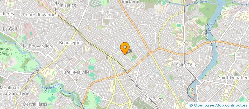 localisation de l'entreprise MADAME VIOLAINE VIGNAUD à NANTES