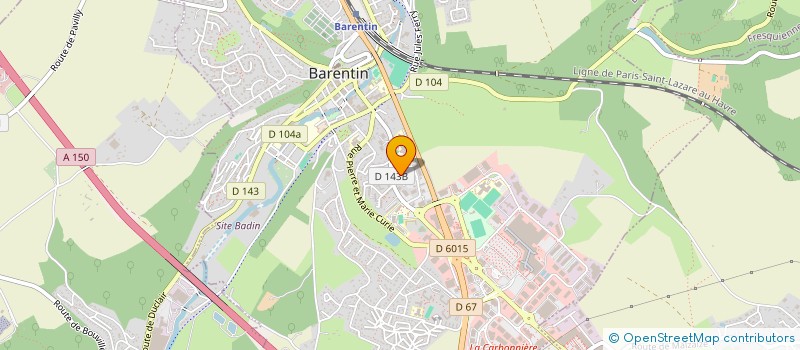 localisation de l'entreprise MADAME VIOLENE RENOUF  BARENTIN