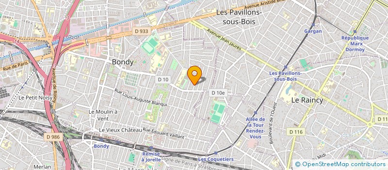 localisation de l'entreprise MADAME VIOLETA BUGAESCU à BONDY