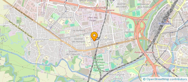 localisation de l'entreprise MADAME VIOLETA BUT à STRASBOURG