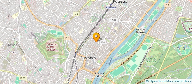 localisation de l'entreprise MADAME VIOLETA DIMAL à SURESNES