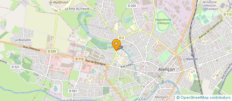localisation de l'entreprise MADAME VIOLETA IONASCU à ALENCON