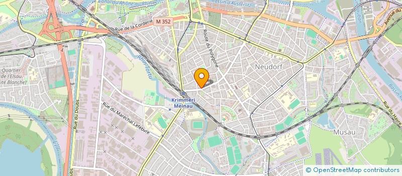 localisation de l'entreprise MADAME VIOLETA MIHAI à STRASBOURG