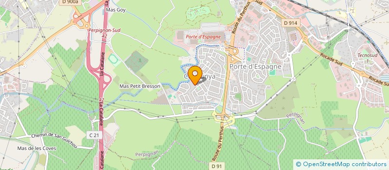 localisation de l'entreprise MADAME VIOLETA ROLLA LILIANA NORMA  PERPIGNAN