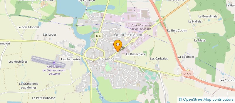 localisation de l'entreprise MADAME VIOLETA SFETCU  OMBREE D'ANJOU