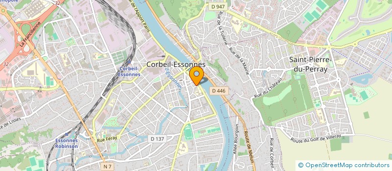 localisation de l'entreprise MADAME VIOLETA TUDOROIU à CORBEIL-ESSONNES