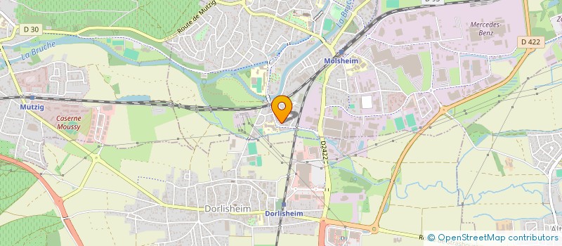 localisation de l'entreprise MADAME VIOLETTA BAJRAKTARI à MOLSHEIM
