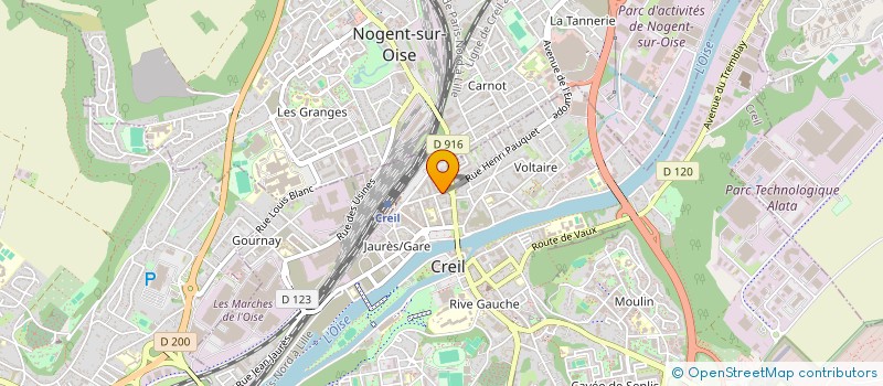 localisation de l'entreprise MADAME VIOLETTA HOVANESSIAN à CREIL