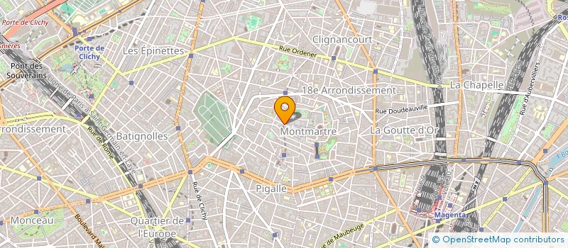 localisation de l'entreprise MADAME VIOLETTA LIAGATCHEV  PARIS