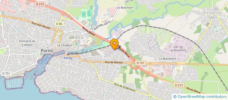 localisation de l'entreprise MADAME VIOLETTA MORELLO  PORNIC