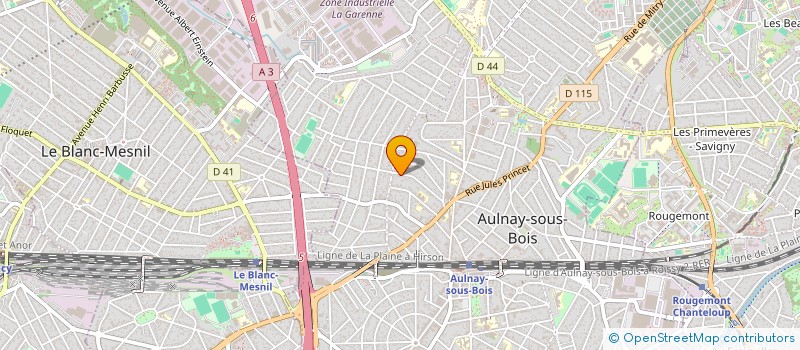 localisation de l'entreprise MADAME VIOLETTA WOWCZAK à AULNAY-SOUS-BOIS