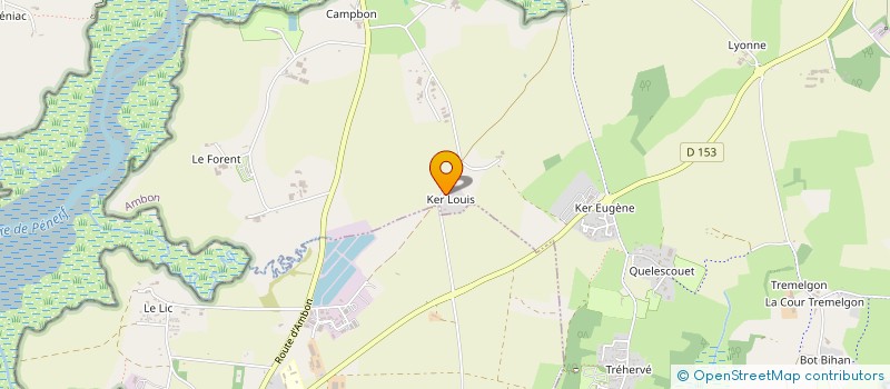 localisation de l'entreprise MADAME VIOLETTE AGAUGUE  NOYAL-MUZILLAC