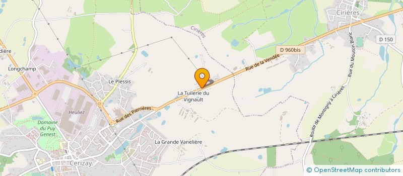 localisation de l'entreprise MADAME VIOLETTE BEAUME  PARIS