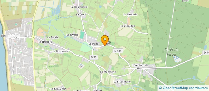 localisation de l'entreprise MADAME VIOLETTE CAHU  PIROU