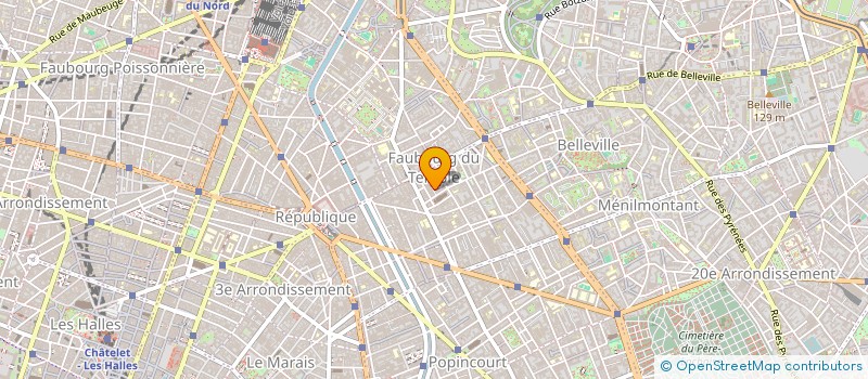 localisation de l'entreprise MADAME VIOLETTE CHARPENTIER  PARIS