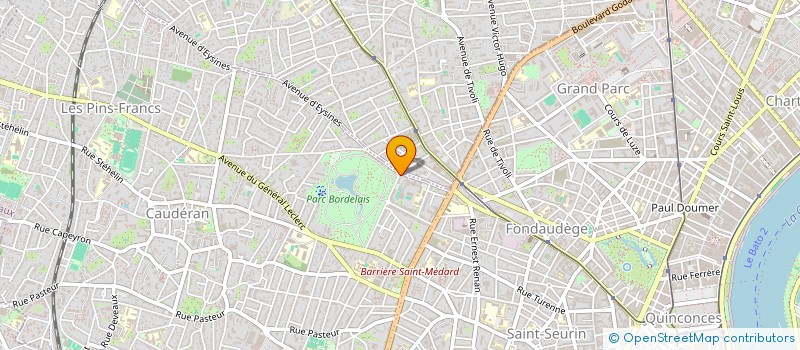 localisation de l'entreprise MADAME VIOLETTE CRUSE  BORDEAUX