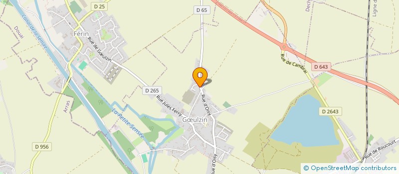 localisation de l'entreprise MADAME VIOLETTE DEROZIER  GULZIN