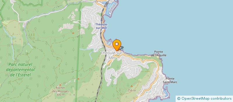 localisation de l'entreprise MADAME VIOLETTE DIGONNET  THEOULE-SUR-MER