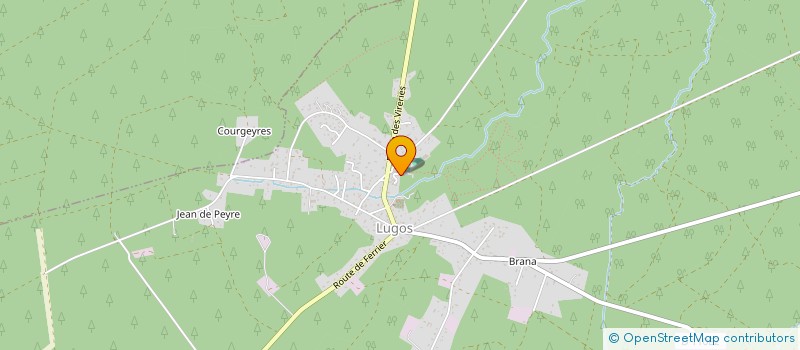 localisation de l'entreprise MADAME VIOLETTE FRECHOU  LUGOS