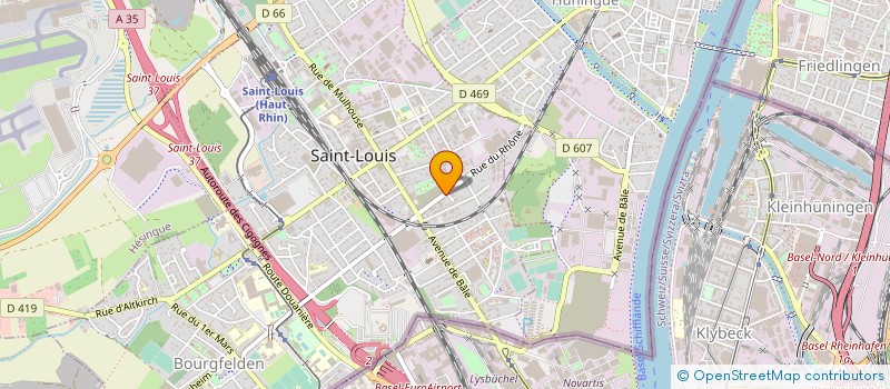 localisation de l'entreprise MADAME VIOLETTE GAVRILOVA à SAINT-LOUIS