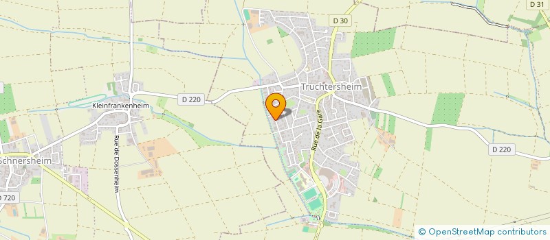 localisation de l'entreprise MADAME VIOLETTE GEBUS  TRUCHTERSHEIM