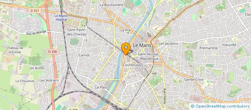 localisation de l'entreprise MADAME VIOLETTE KELMA  LE MANS