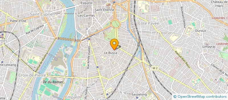 localisation de l'entreprise MADAME VIOLETTE LAMBERT  TOULOUSE
