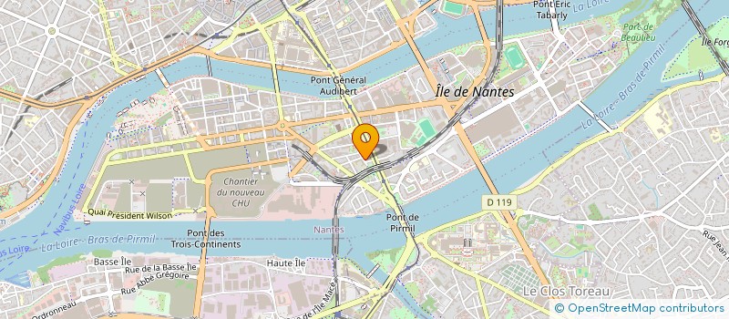 localisation de l'entreprise MADAME VIOLETTE LE QUERE à NANTES
