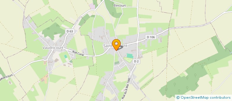 localisation de l'entreprise MADAME VIOLETTE LECLERCQ  SAINT-BLIMONT