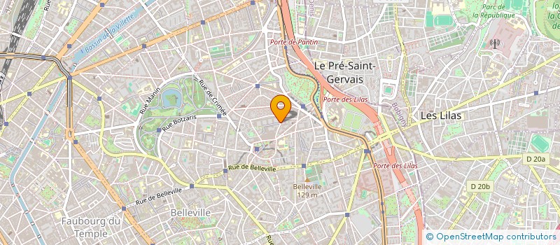 localisation de l'entreprise MADAME VIOLETTE LEFRANCOIS  PARIS