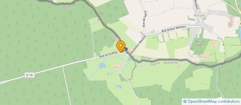 localisation de l'entreprise MADAME VIOLETTE LINDEMAN  SIGNY-LE-PETIT