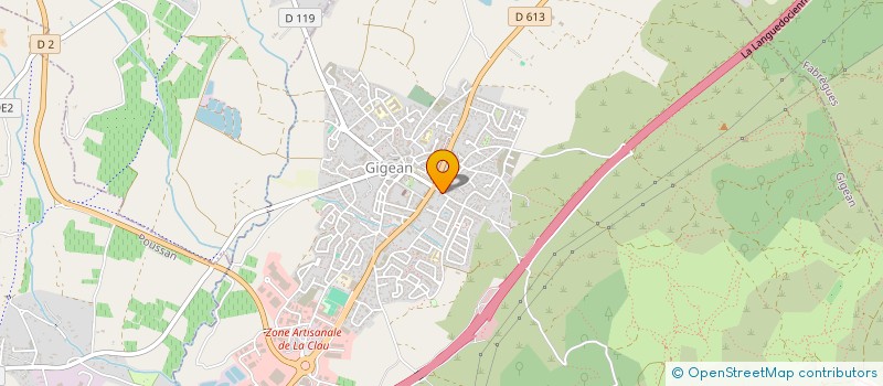 localisation de l'entreprise MADAME VIOLETTE MASSON  GIGEAN