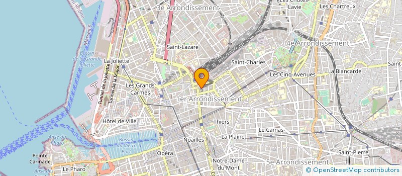 localisation de l'entreprise MADAME VIOLETTE MATHIVET  MARSEILLE