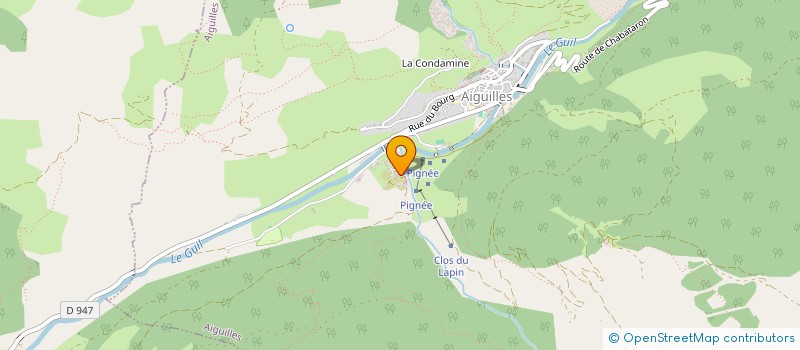 localisation de l'entreprise MADAME VIOLETTE MILLE à AIGUILLES