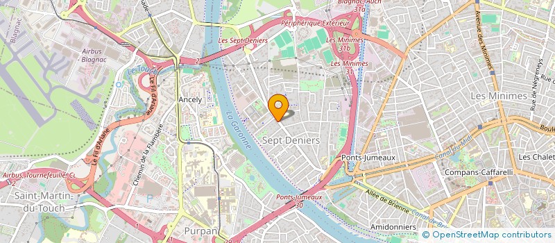 localisation de l'entreprise MADAME VIOLETTE MITRANO à TOULOUSE