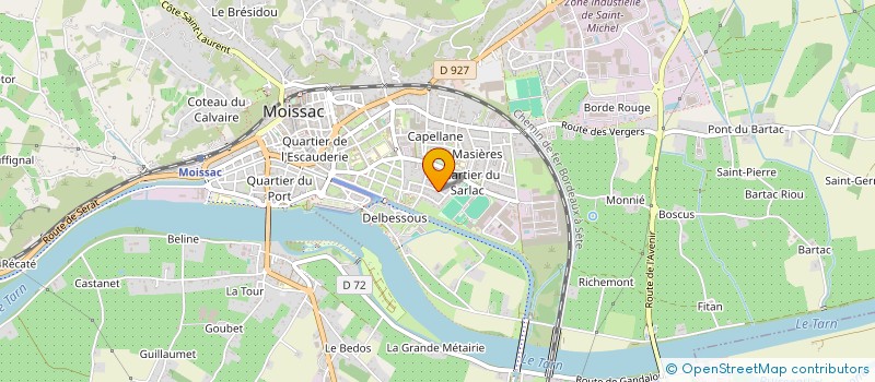 localisation de l'entreprise MADAME VIOLETTE MOUGEL  MAS-GRENIER