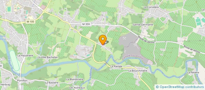 localisation de l'entreprise MADAME VIOLETTE PALASI  VERTOU