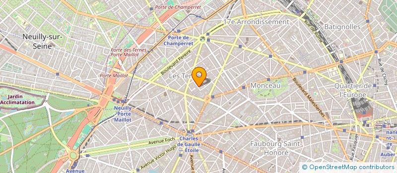 localisation de l'entreprise MADAME VIOLETTE PERRIN  PARIS