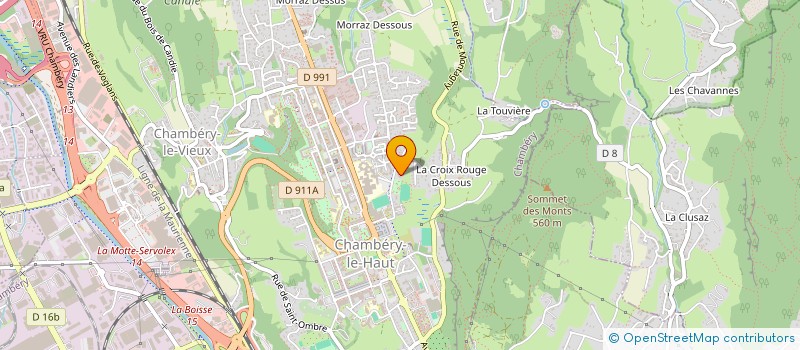 localisation de l'entreprise MADAME VIOLETTE PETIT  CHAMBERY