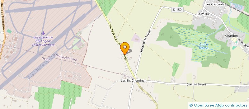 localisation de l'entreprise MADAME VIOLETTE RICHARD à GENSAC-LA-PALLUE