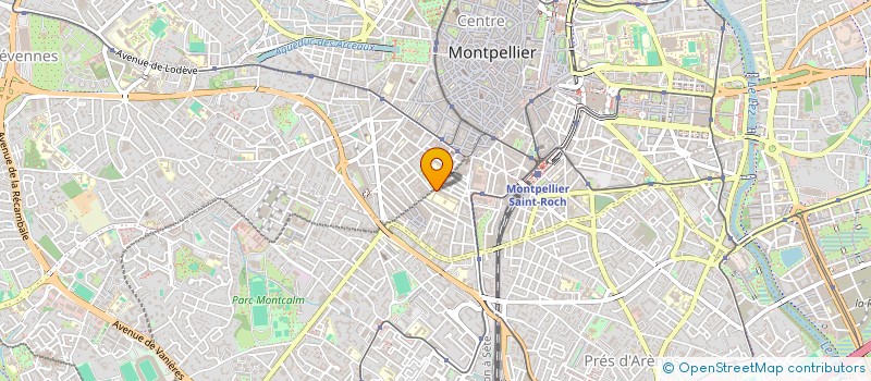 localisation de l'entreprise MADAME VIOLETTE RIERA à MONTPELLIER