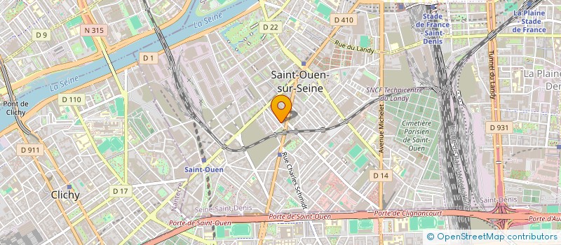 localisation de l'entreprise MADAME VIOLETTE SALAMANCA à SAINT-OUEN-SUR-SEINE