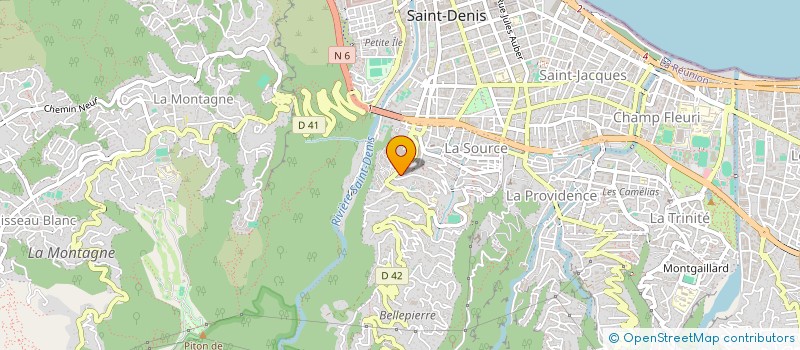 localisation de l'entreprise MADAME VIOLETTE SARRAZY à SAINT-DENIS