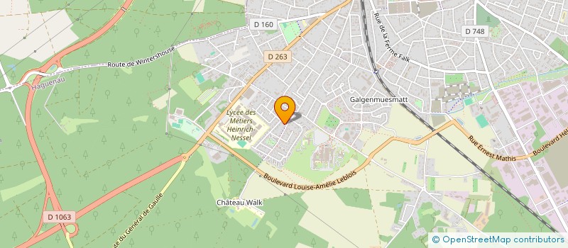 localisation de l'entreprise MADAME VIOLETTE SICINSKA  HAGUENAU