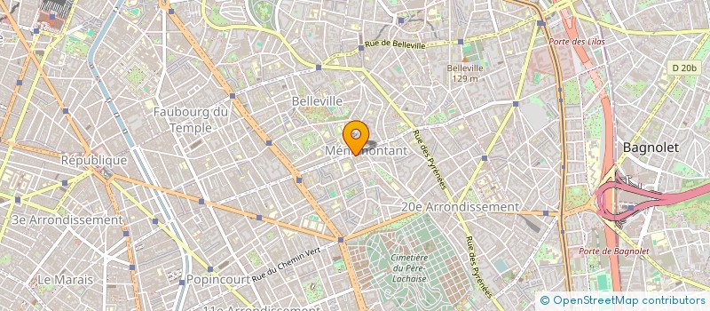 localisation de l'entreprise MADAME VIOLETTE THIMONIER  PARIS